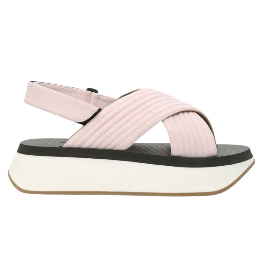 Marni Platform Sandals Rose Size 40 Women’s 9/9.5 Italy Designer Shoes